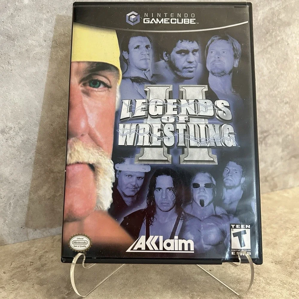 Legends of Wrestling 2 II (Nintendo GameCube, 2002) No Manual